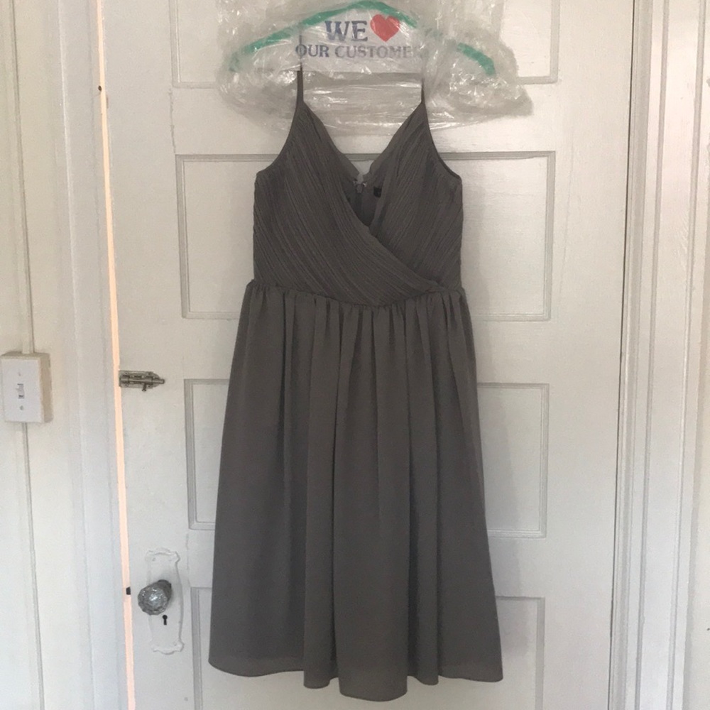 Banana Republic Gray Cocktail Dress
